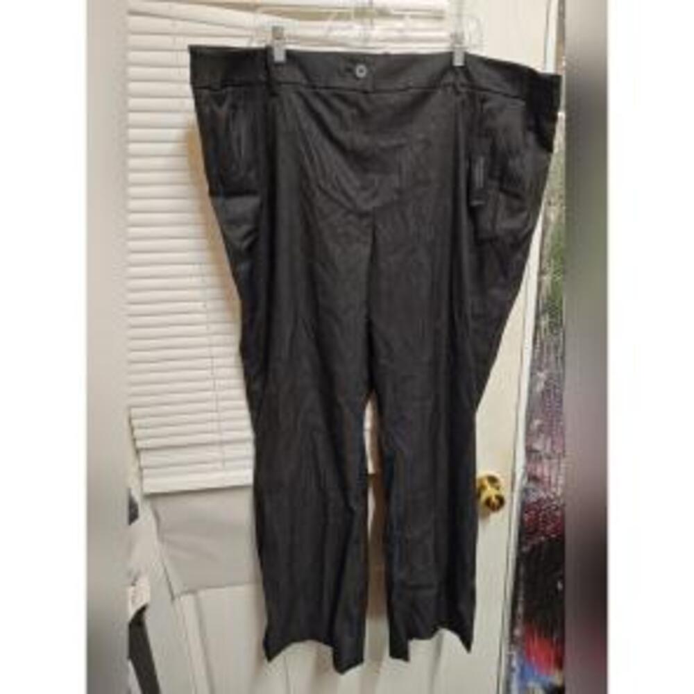 Lane Bryant The Lena Black Bootcut Dress Pants